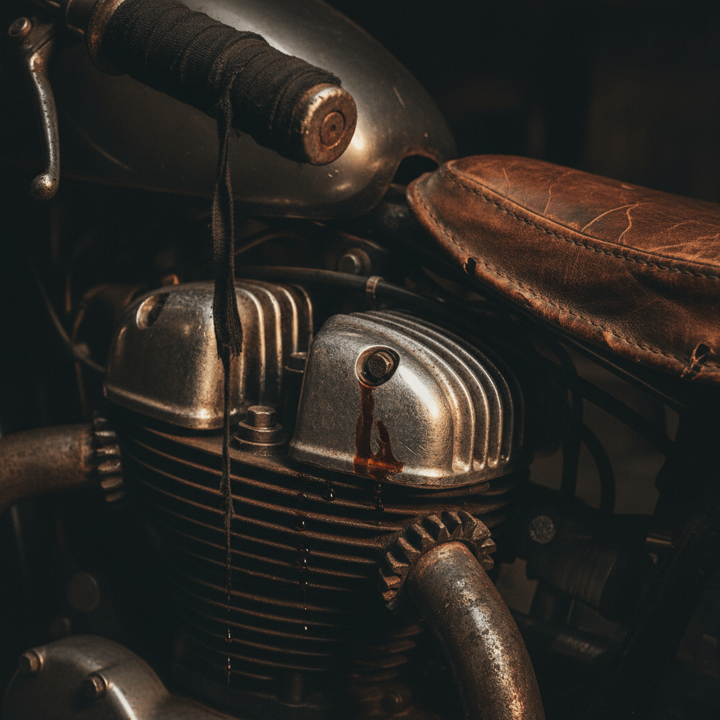Detal motocykla